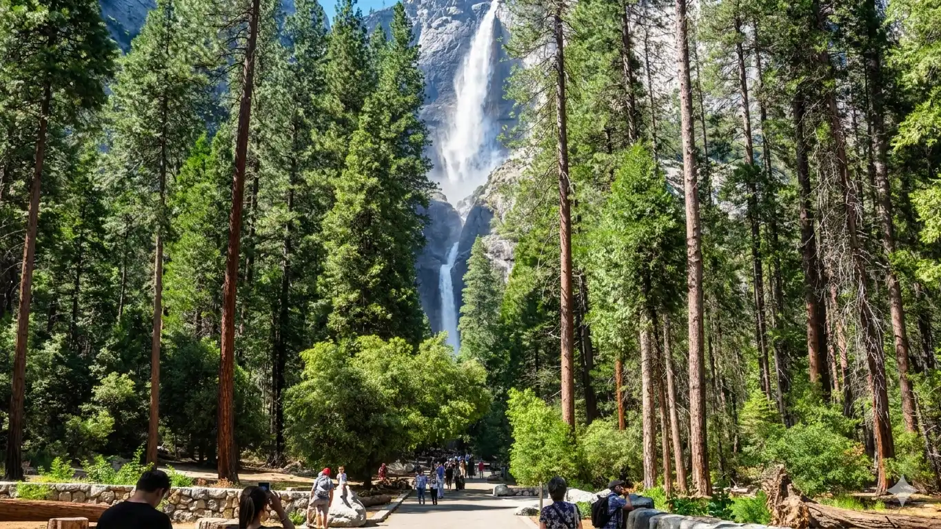 Lower Yosemite Fall Trail